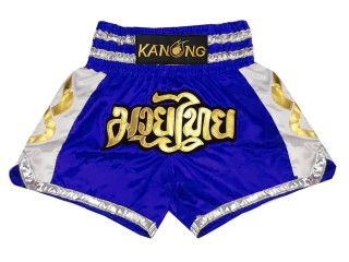 Pantalon Muay Thai Kanong  : KNS-141-Azul